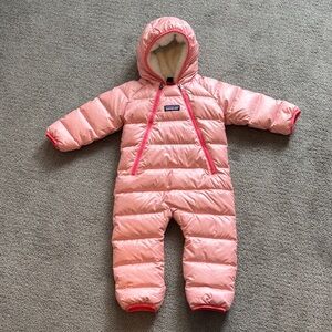 Patagonia Light Pink Infant Hi-Loft Down Sweater™ Bunting